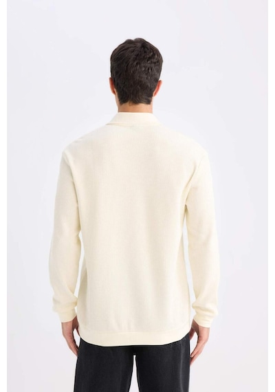 DeFacto Regular Fit Polo Yaka Sweatshirt D7448AX25SPER235