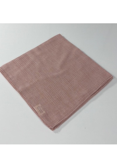 Miray Pano Pamuk Eşarp - 95 X 95 - 0623 Pudra