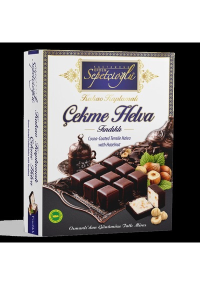 Kakao Kaplamalı Fındıklı Çekme Helva 80g