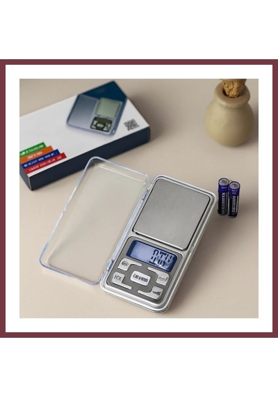 Storeşahin Mini Hassas Terazi 300g/0.01g 6x12 Cm Şeffaf Kapaklı, Pilli Shn0720