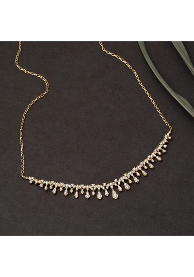 Damla Model 14 Ayar Altın Üçlü Set