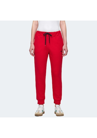 Slazenger VETERAN RBN Kadın Cepli Kırmızı Eşofman Altı
