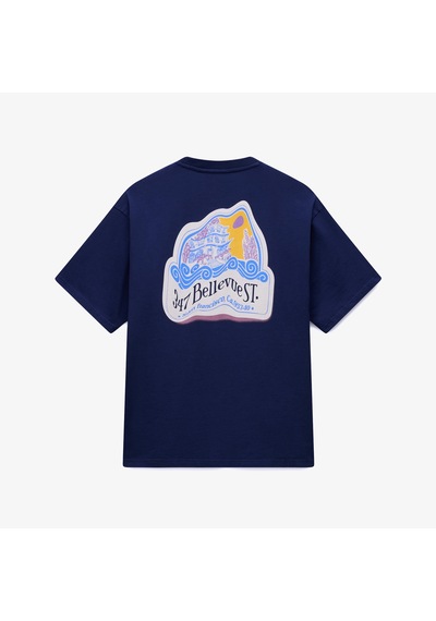 Napapijri S-fluorite Erkek Lacivert T-shirt Np0a4g2fb2q1