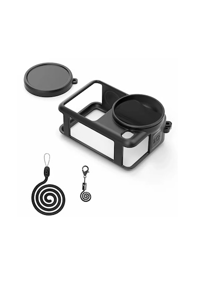 Mettzchrom Dji Osmo Action 6 Uyumlu Silikon Kılıf Koruma Kılıfı Soft Case