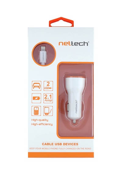 Nettech Nt-13 2 Çıkışlı 2000 Mah Araç Şarj Cihazı