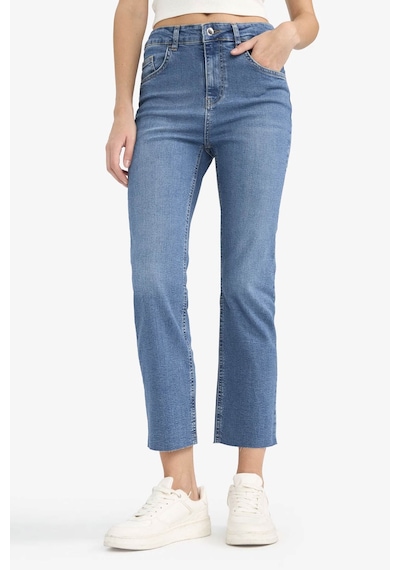 Defacto Crop Flare Fıt Mavi Kadın Jean Pantolon G2217ax/nm28 Mavi