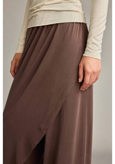 Defacto Relax Fit Normal Bel Düz Paça Modal Pantolon G1338ax25smbn219 Kahve