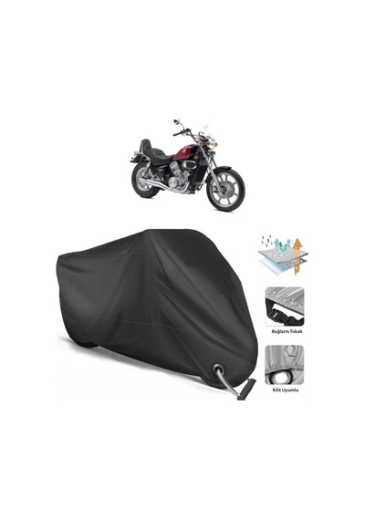 Kawasaki Vn 750 Vulcan Motor Branda (Bağlantı, Kilit Uyumlu-Siyah (457269996)