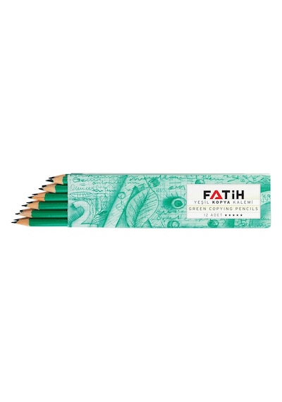 Fatih Yeşil Kopya Kalemi 27100 12 Adet 1 Düzine