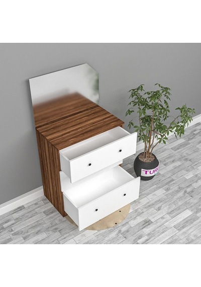 Like Çocuk Odası Aynalı Şifonyer Mdf Siyah Like Çocuk Odası Aynalı Şifonyer Mdf Siyah