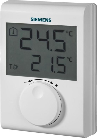Sıemens Termostat Oda Dijital Ayar Düğmeli Rdh100