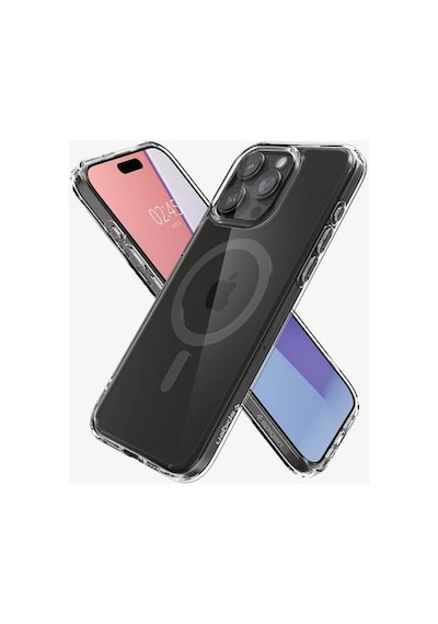 Ultra Hybrid Mag Fit Kılıf, Apple iPhone 15 Pro İle Uyumlu Ve Gri Şeffaf Diğer