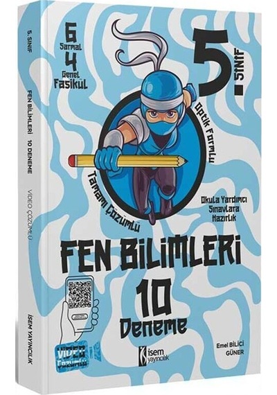 İsem Yayınları 5. Sınıf Fen Bilimleri 10 Deneme