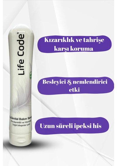 Life Code Kayganlastırıcı Su Bazlı Masaj Jeli 125 ML