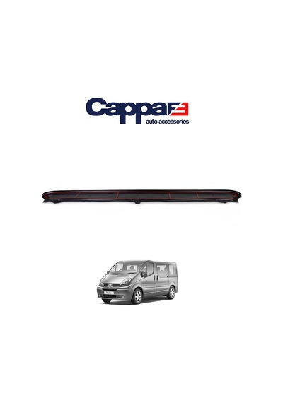 Cappafe Renault Trafic Arka Tampon Eşiği Koruma Mat Abs 01-201 N11.17330