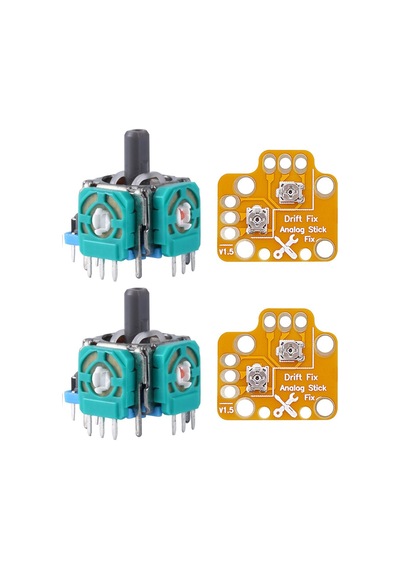 Ps5 Analog Drift Fix 2+2 Set Playstation 5 Kol Joystick Motor Tamir Yedek Parça Mavi