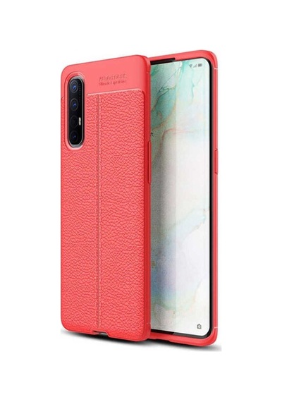 Oppo Reno 3 Pro 5g Kılıf Zore Niss Silikon Kapak Kırmızı