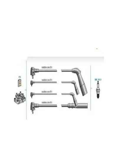 Bujı Kablosu Corolla 1.3 2e Motor Ae 100 Kasa 92&gt 97