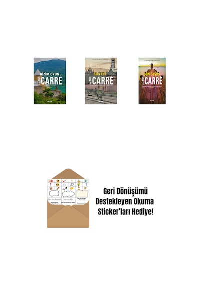 Bizim Oyun + Rus Evi + Son Casus + Okuma Sticker'ları