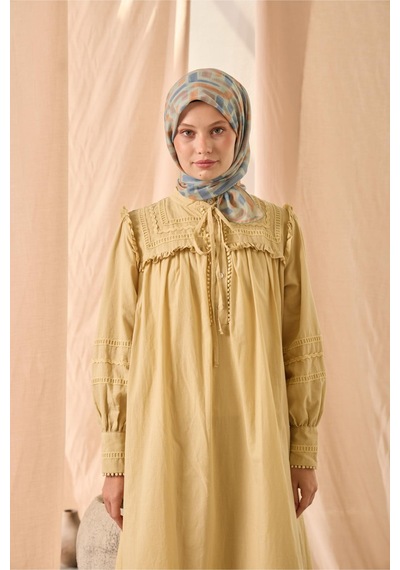 Silk Home Soft Eşarp 73096-25 Su Yeşili, Soluk Turuncu, İndigo, Gül Kurusu