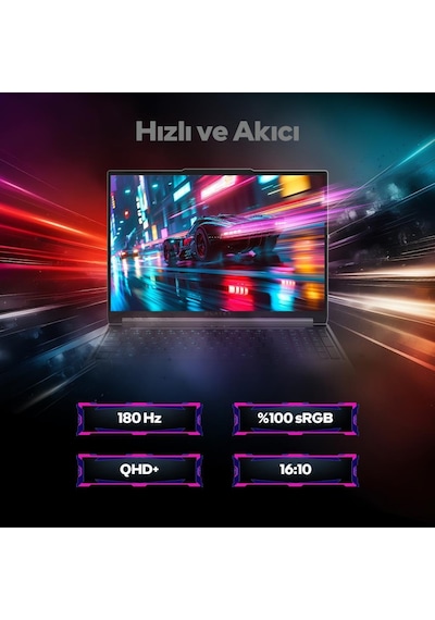 Game Garaj Slayer X7T-5070 C4 i7-14650HX 64 GB 2 TB SSD RTX5070 16" Free Dos Dizüstü Bilgisayar