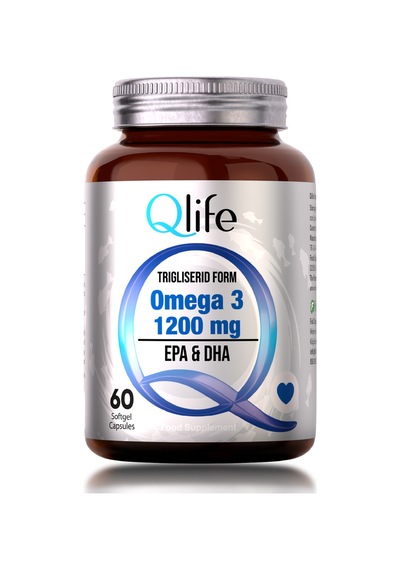 Qlife Omega 3 1200 Mg 60 Kapsül