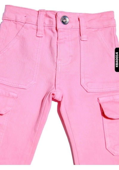 Xo Kids Kız Bebek Kot Pantolon 6-24 Ay 20604 Pembe