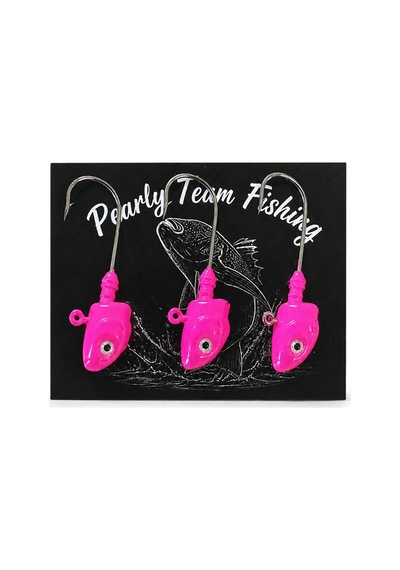 Pearly Team Fishing - Jıg Head 9gr 3/0 İğne Pembe - 929594939