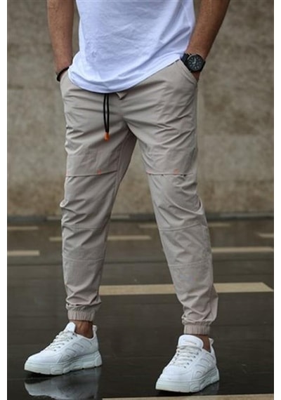 Madmext Madmext Basic Bej Eşofman 5412 Bej