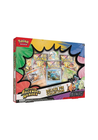 Pokemon Tcg Mega Evolution Ascended Heroes First Partners Deluxe Pin Collection
