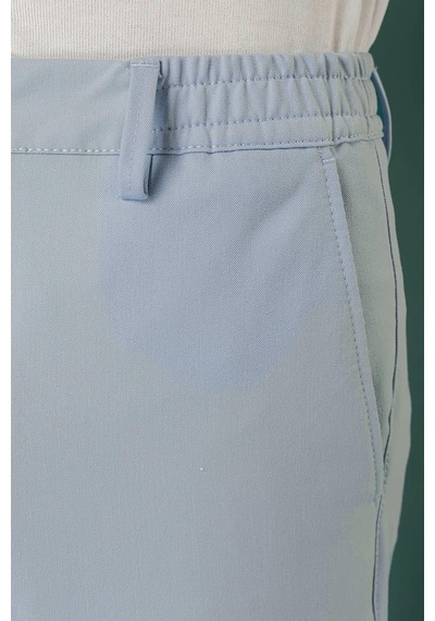 Efor Comfort Fit Yan Cep Beli Lastikli Esnek Pamuk Mavi Jogger Pantolon P 1143 Mavi