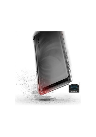 Vrs Design Galaxy Note 9 İle Uyumlu Crystal Fit Label Kılıf Clear