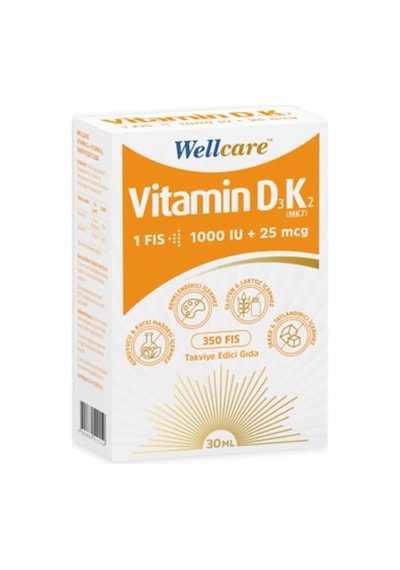 Wellcare Vitamin D3 K2 30 Ml
