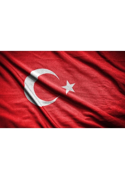 Dalgalanan Türk Bayrağı Duvar Kağıdı