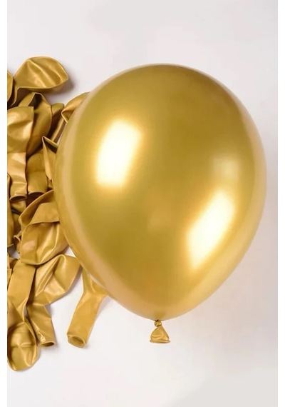 Beysüs Krem Beyaz Gold Krom Ve Beyaz Altın Balon 60'lı Pompa Ve Zincir Seti