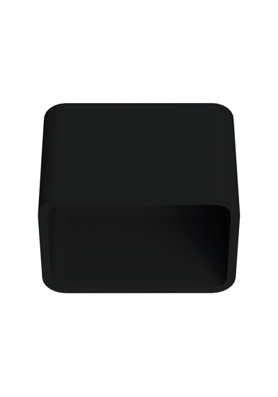 Cateksss 20x30 Mm Dış Profil Pabucu Siyah - 38 Li Paket