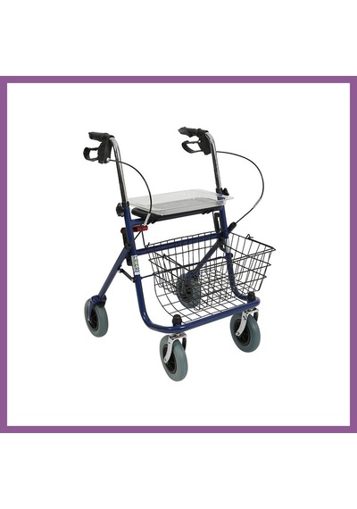 Bezos Pr-882 Alüminyum Walker Rollator Tekerlekli Yürüteç Rengaren