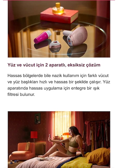 Philips Premium Lumea Advanced Ipl Lazer Epilasyon Seti Philips Premium Lumea Advanced Ipl Lazer Epilasyon Seti