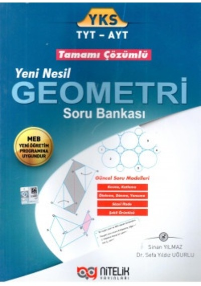 Nitelik Yayınları Tyt Ayt Geometri Soru Bankası