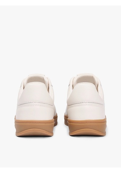 Tommy Hilfiger Th Herıtage Court Sneaker Ltr Kadın Bej Sneakers - Fw0fw09028
