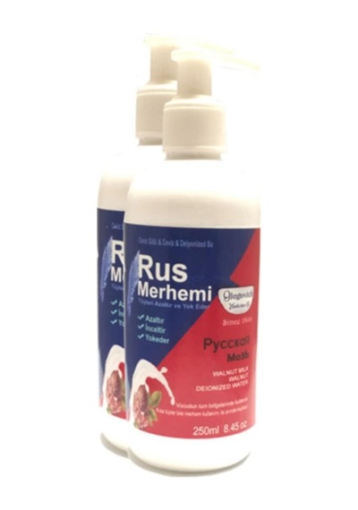 Olegovich Medicine Rus Merhemi Tüy Dökücü Azaltıcı Krem Merhem 250 Ml 2 Adet