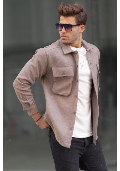 Madmext Kahverengi Oversize Oduncu Erkek Gömlek 6709 Kahverengi Madmext Kahverengi Oversize Oduncu Erkek Gömlek 6709 Kahverengi
