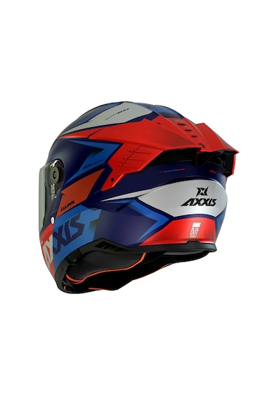 Axxis Hawk Evo SV Ixil C7 Full Face Kask Mat Mavi