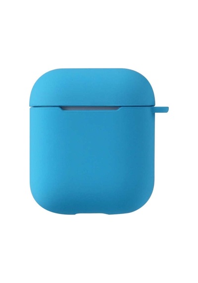 Apple Ile Kılıf Airbag 11 Silikon Kulaklık Kılıfı Col1631-mavi