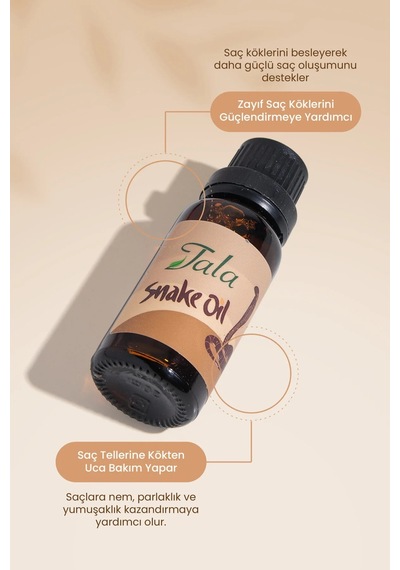 Yılan Yağı Karşıtı Saç Besleyici Ve Onarıcı Saç Bakım Yağı 20 Ml