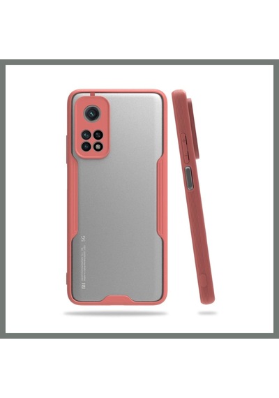 Mmb-trade Mi 10t Pro Kılıf Platin Silikon - Pembe Mmbz