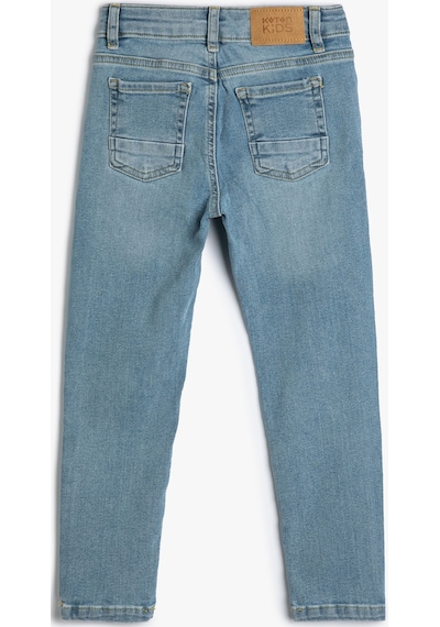Koton Kot Pantolon Pamuklu Cepli - Slim Jean Lıght Indıgo 4skb40001td 4SKB40001TDLIN Açık Mavi Koton Kot Pantolon Pamuklu Cepli - Slim Jean Lıght Indıgo 4skb40001td 4SKB40001TDLIN Açık Mavi
