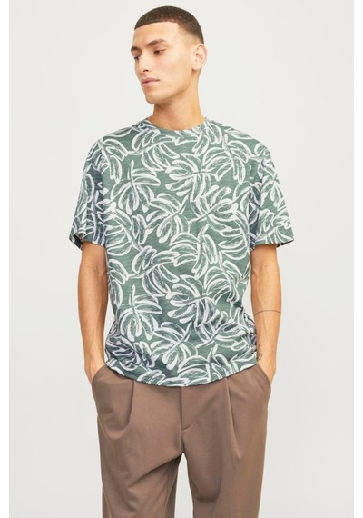 Jack & Jones Jorlafayette Aop Tee Ss Crew Neck Ln 001
