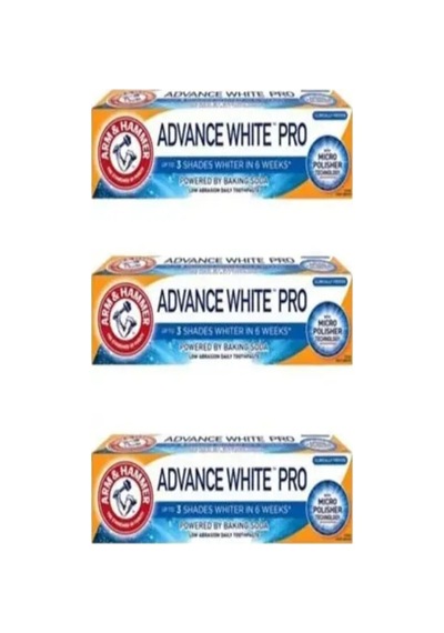 Arm Hammer Advanced White Pro 3 Tona Kadar Daha Beyaz Diş Macunu 75ml