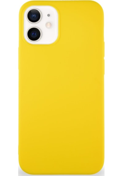 Apple Uyumlu  iPhone 12 Mini Kilif Soft Premier Renkli Silikon Kapak 496038973